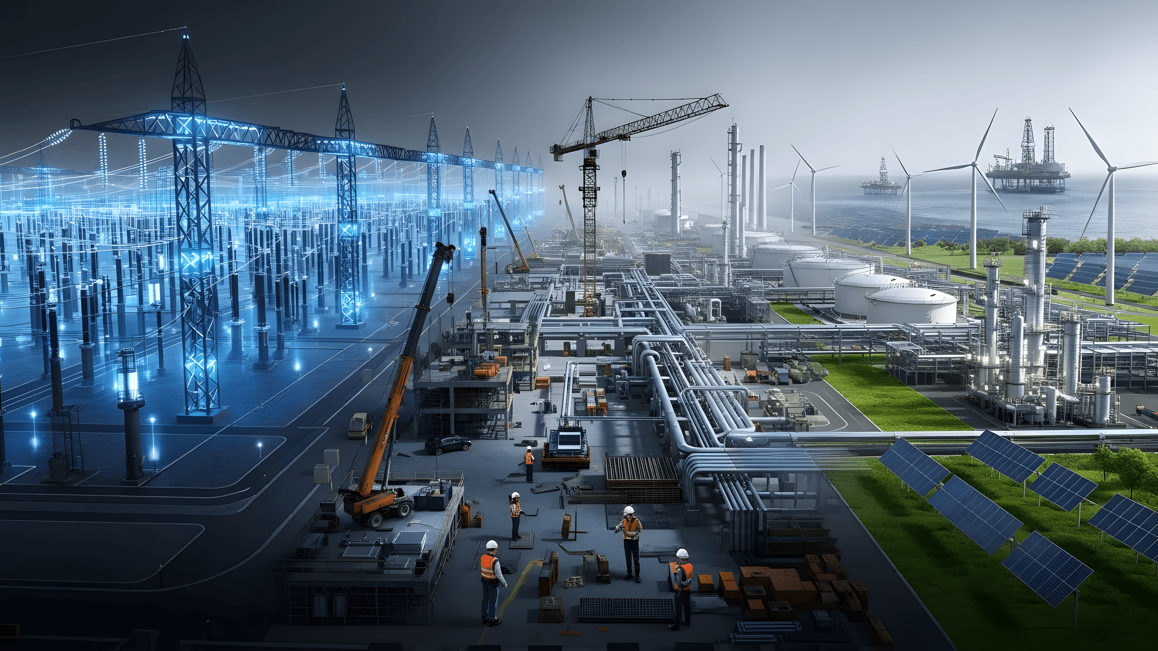 Energy infrastructure landscape